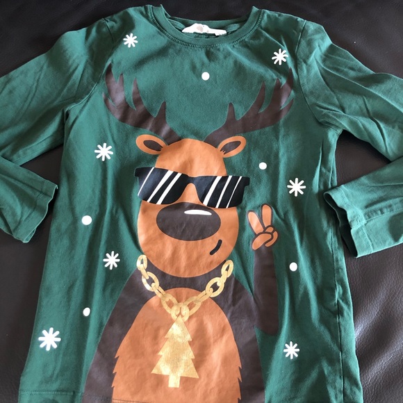 6 Piece Long Sleeve Graphic Tees Bundle Size 8-10 - Picture 3 of 6